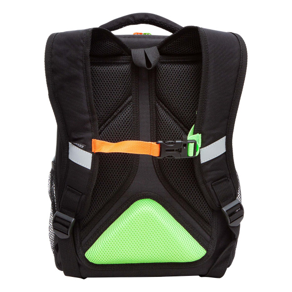 фото 426-79 RAW-397-7 Ранец для мальчика Grizzly черный