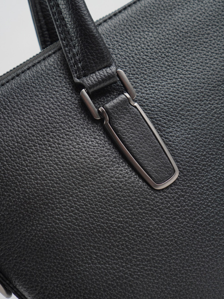 фото 453-70 2622A18-3 Портфель мужской натуральная кожа DE-GOSA черный