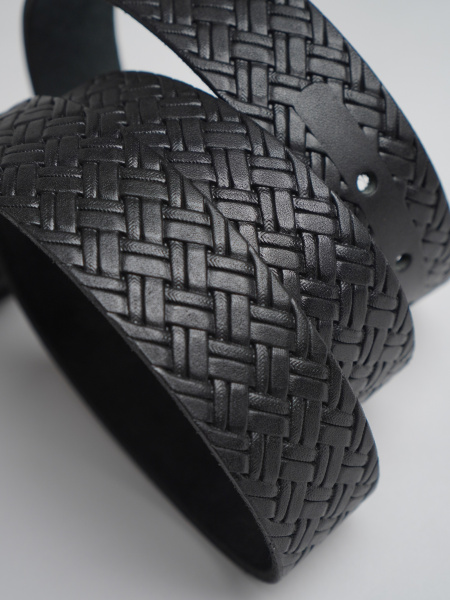 фото 453-01  Ремень мужской DG черный