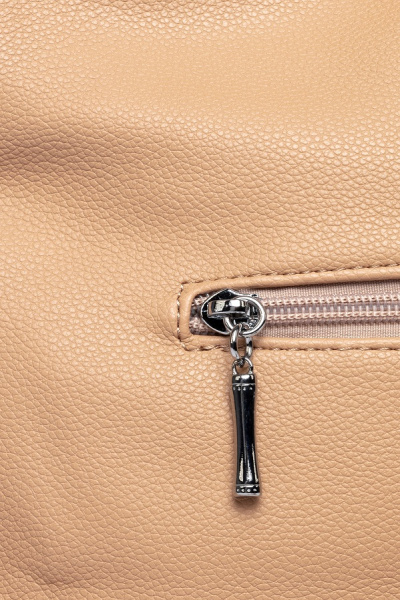 434-04 666 Сумка тоут женская экокожа Ludor бежевый