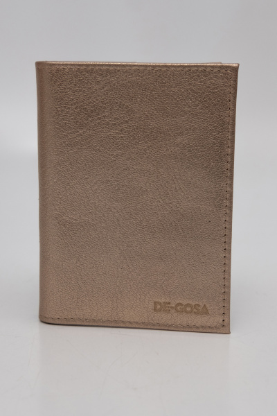 фото 324-18 125 215 Обложка для документов De-Gosa Золотой