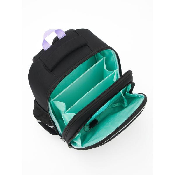 фото 426-85 RAZ-486-3 Ранец для девочки Grizzly черный