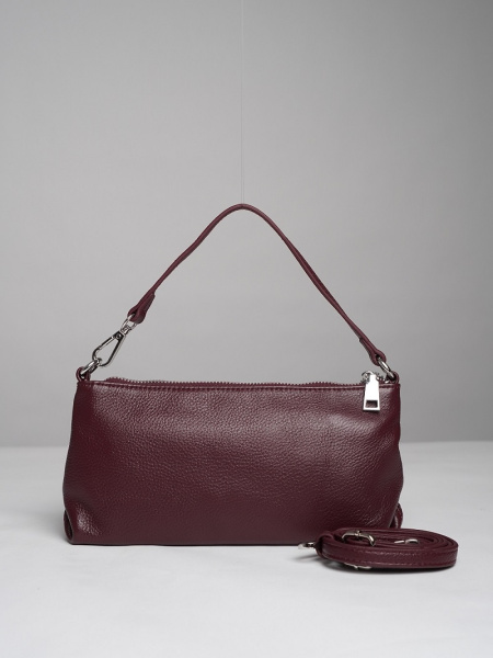 фото 451-92 9020 Клатч женский натуральная кожа Ludor бордовый