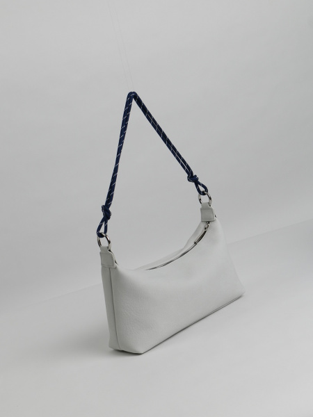 фото 455-95 550262 Сумка кросс-боди женская экокожа Ludor светло-серый