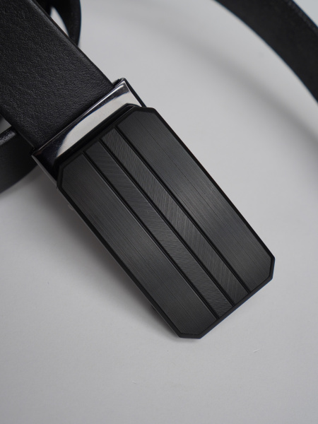 фото 453-05  Ремень мужской DG черный