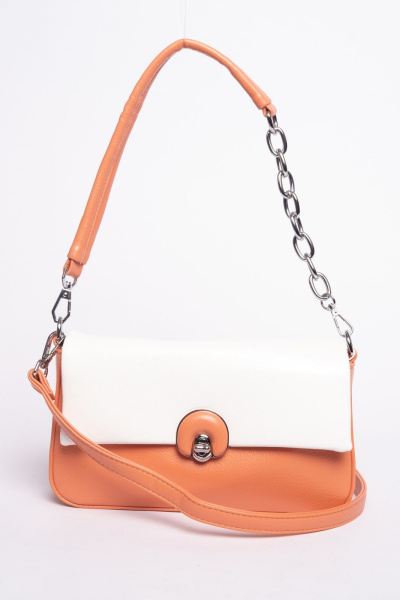 фото 419-31 Р3788 Сумка кросс-боди женская экокожа Ludor оранжевый