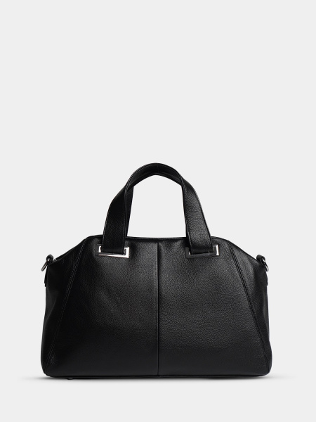 447-46 808 Сумка доум женская натуральная кожа Ludor черный