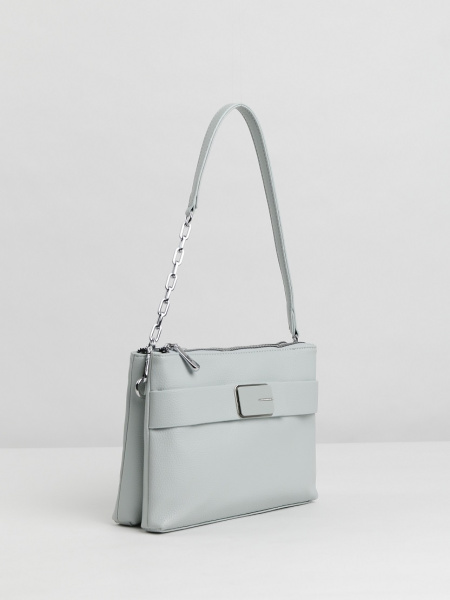 фото 457-15 28147 Сумка кросс-боди женская экокожа Safenta светло-зеленый