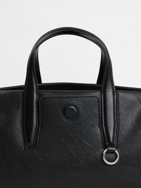 456-19 550286 Сумка тоут женская экокожа Ludor черный