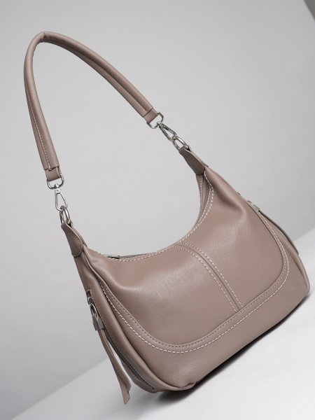 фото 451-70 550253 Сумка кросс-боди женская экокожа Ludor бежевый