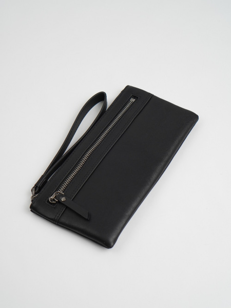 фото 455-76 8315 Клатч мужской натуральная кожа DE-GOSA черный