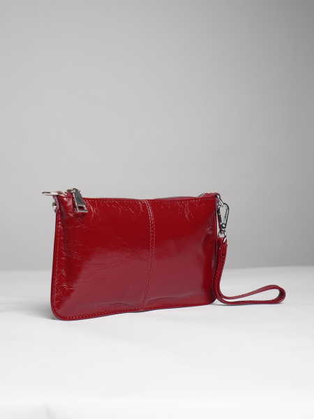 фото 451-88 711масло Клатч женский натуральная кожа Ludor бордовый