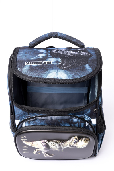 фото 431-42 3003 дино Ранец для мальчика BF серый