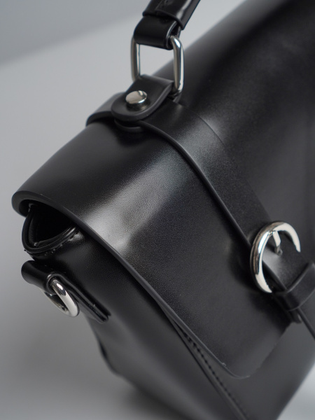 447-91 550130-1 Сумка стракчэд женская экокожа Ludor черный