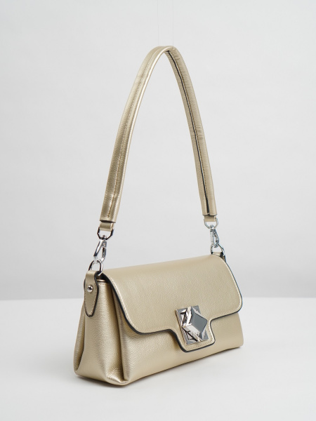 фото 441-46 VS24832 Сумка кросс-боди женская экокожа VS золотой