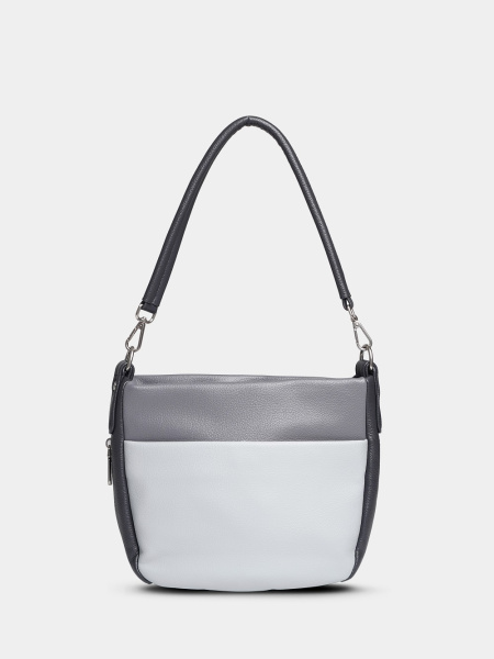 фото 451-37 550231 Сумка кросс-боди женская экокожа Ludor серый