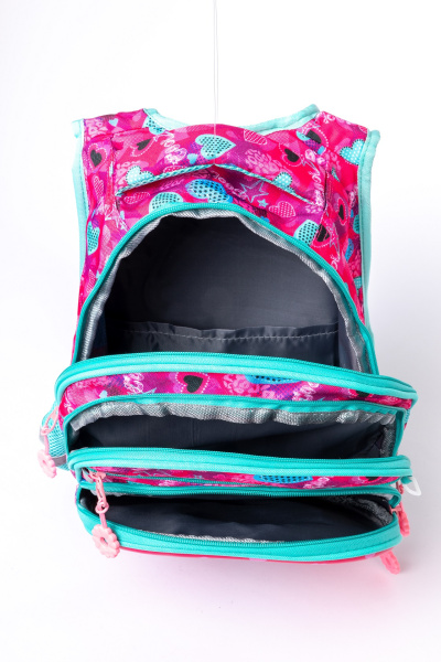 431-46 9109 заяц Ранец для девочки De-Gosa (bf) розовый фото 431-46 9109 заяц Ранец для девочки De-Gosa (bf) розовый