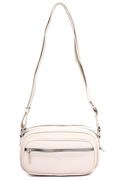 фото 445-11 СМ6907Н Сумка кросс-боди женская экокожа David Jones молочный