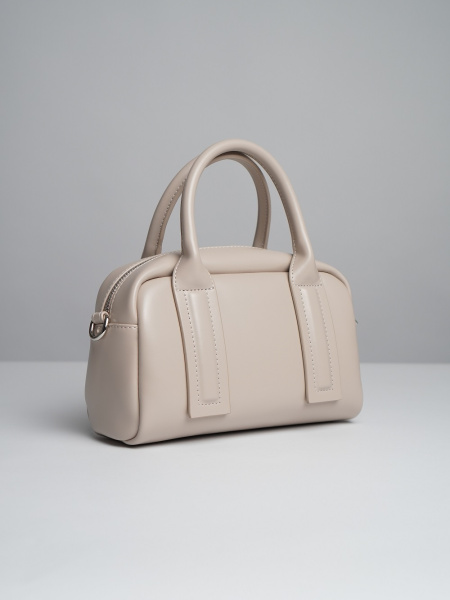 447-25 550206 Сумка тоут женская экокожа Ludor светло-бежевый