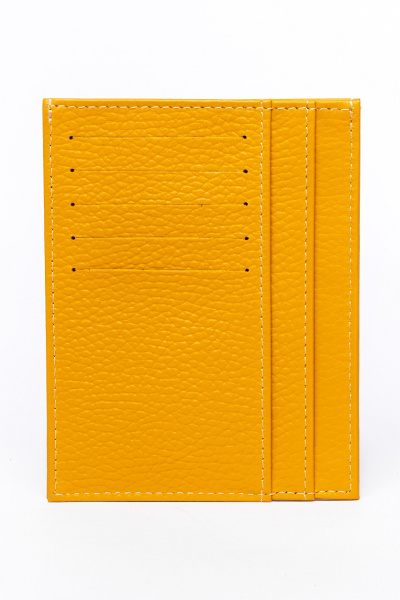 фото 435-53 п 118л(126) Обложка для документов DE-GOSA желтый