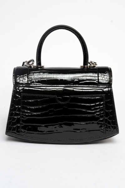 407-03 TH1021 Сумка стракчэд женская натуральная кожа Ludor черный