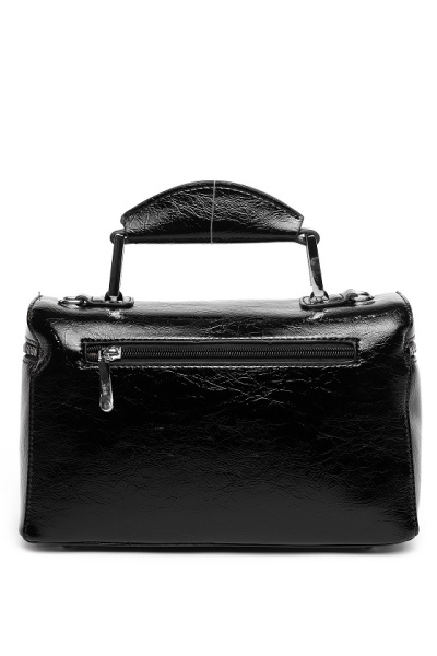 444-10 28164 Сумка стракчэд женская экокожа Safenta черный