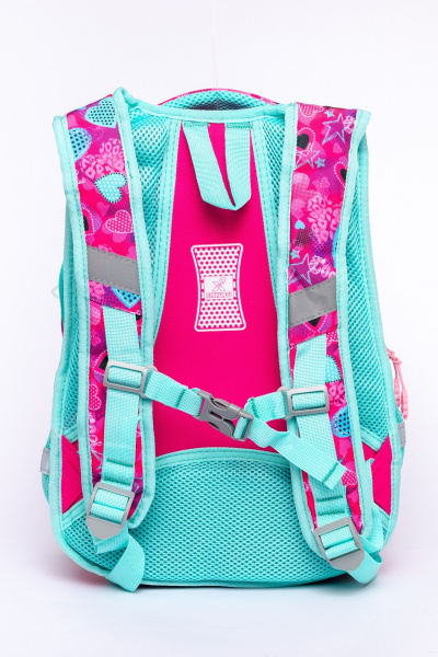 431-46 9109 заяц Ранец для девочки De-Gosa (bf) розовый фото 431-46 9109 заяц Ранец для девочки De-Gosa (bf) розовый