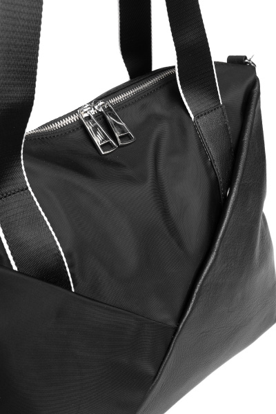 437-33 C8307-3 Сумка Тоут женская текстиль Ludor черный