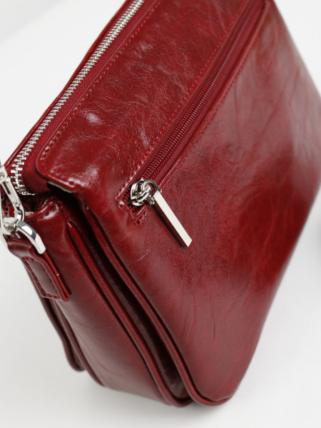 фото 456-08 550271 Сумка кросс-боди женская экокожа Ludor красный