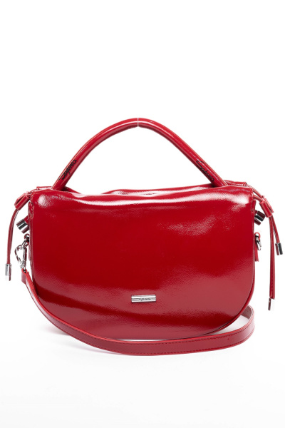 446-57 5277 Сумка кросс-боди женская экокожа Safenta красный фото 446-57 5277 Сумка кросс-боди женская экокожа Safenta красный