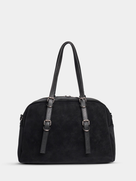 451-34 550229 Сумка доум женская эко нубук Ludor черный