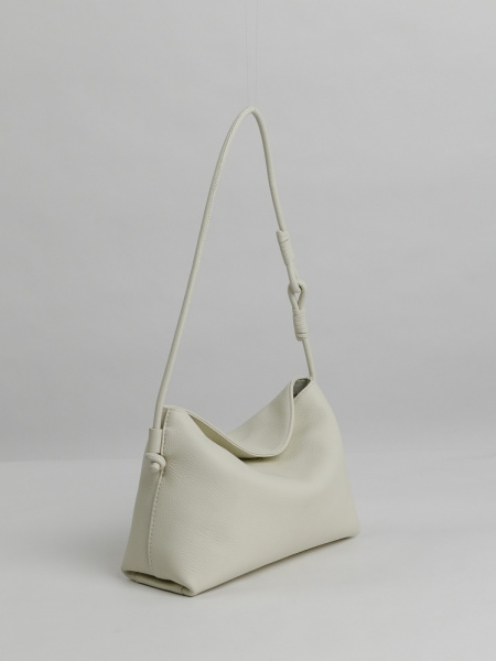 фото 456-61 8836 Сумка кросс-боди женская натуральная кожа Ludor бежевый