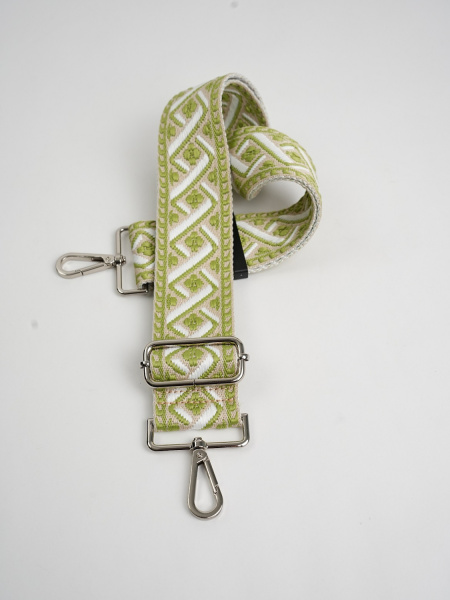 фото 421-13  Ремень для сумки Ludor светло-зеленый