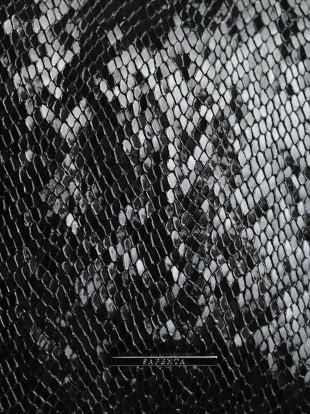 457-06 29133-7 Сумка фрейм женская экокожа Safenta черный