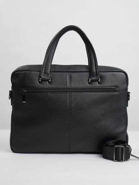 фото 453-78 1124-6 Портфель мужской натуральная кожа DE-GOSA черный