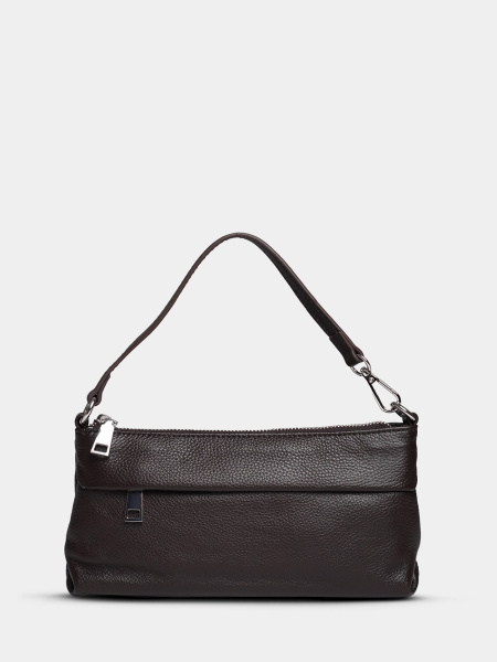 фото 452-21 9020 Клатч женский натуральная кожа Ludor темно-коричневый