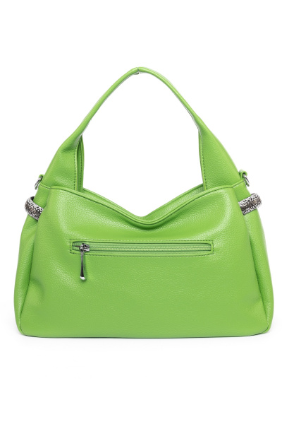 442-53 5250 Сумка хобо женская экокожа Safenta зеленый