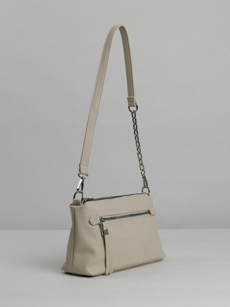 фото 456-17 550275 Сумка кросс-боди женская экокожа Ludor бежевый