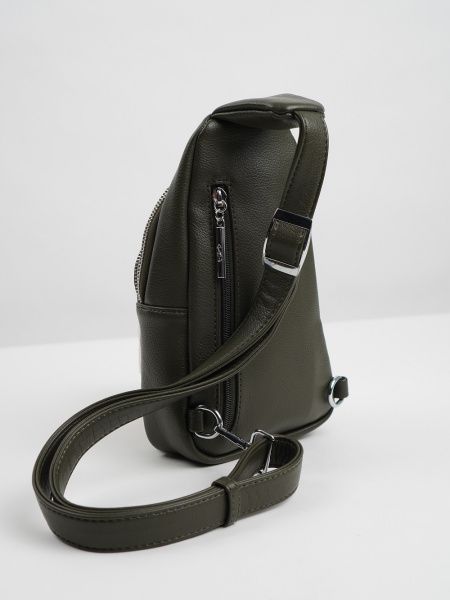 фото 407-08 P3349 Сумка кросс-боди женская экокожа Ludor хаки