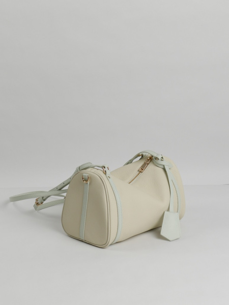 456-64 6189 Сумка доум женская натуральная кожа Ludor светло-бежевый