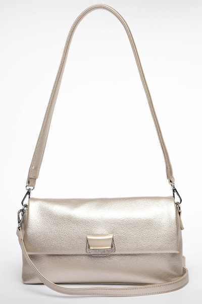 444-02 28126 Сумка кросс-боди женская экокожа Safenta золотой фото 444-02 28126 Сумка кросс-боди женская экокожа Safenta золотой