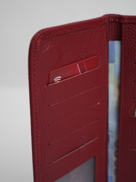 фото 455-09 8422 Кошелек женский DE-GOSA бордовый