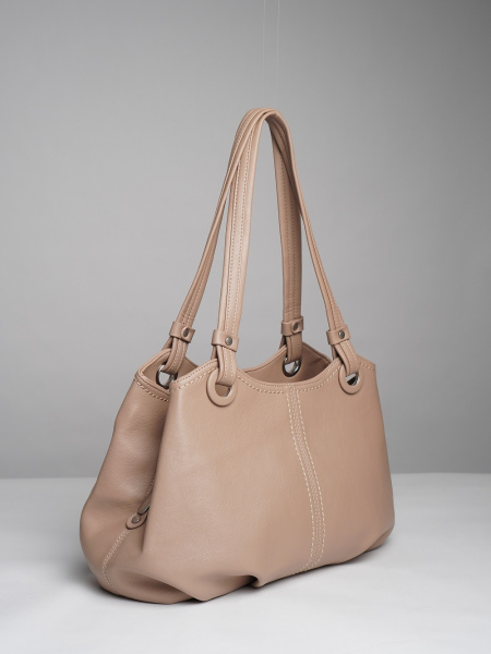 451-67 550230 Сумка доум женская экокожа Ludor кремовый 451-67 550230 Сумка доум женская экокожа Ludor кремовый