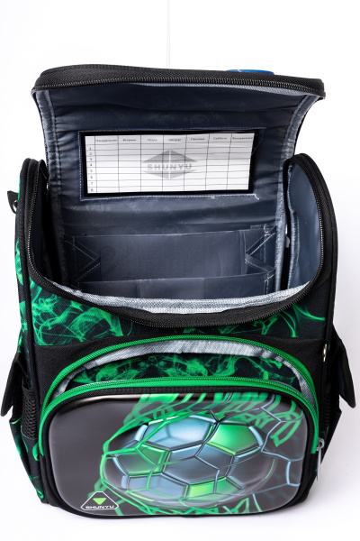 фото 431-43 6008 футбол Ранец для мальчика De-Gosa (bf) зеленый