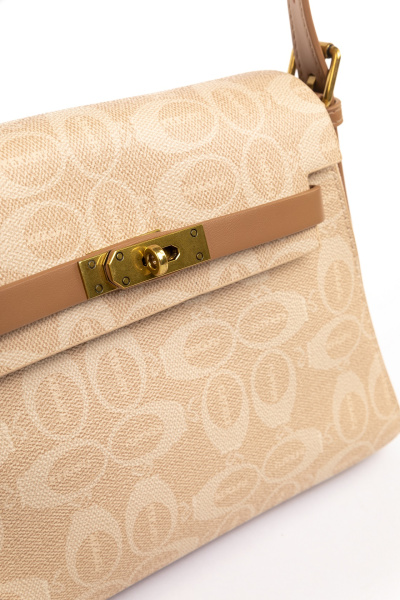 фото 439-80 881060-1 Сумка кросс-боди женская экокожа FEFE бежевый-молочный