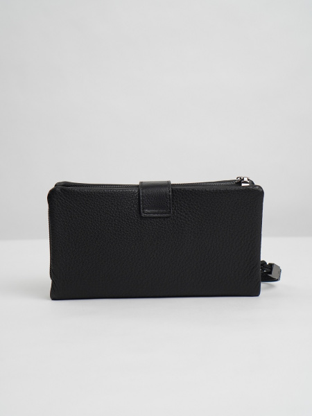 фото 455-18 329-1 Клатч мужской натуральная кожа DE-GOSA черный