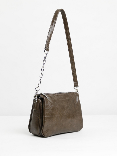 фото 456-07 550271 Сумка кросс-боди женская экокожа Ludor коричневый