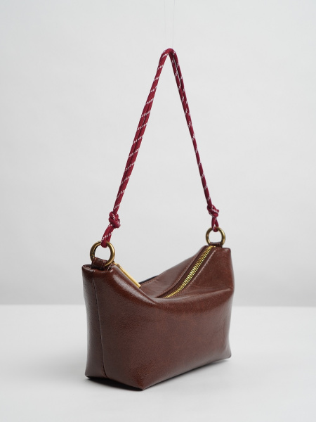 фото 454-23 550242 Сумка кросс-боди женская экокожа Ludor коричневый