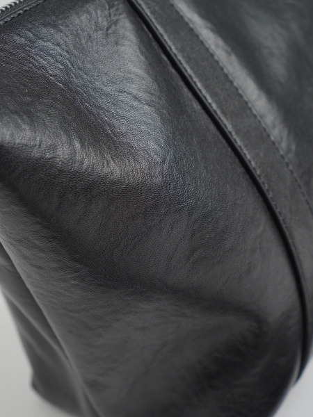 фото 455-64 9227 Сумка шоппер женская натуральная кожа Ludor черный