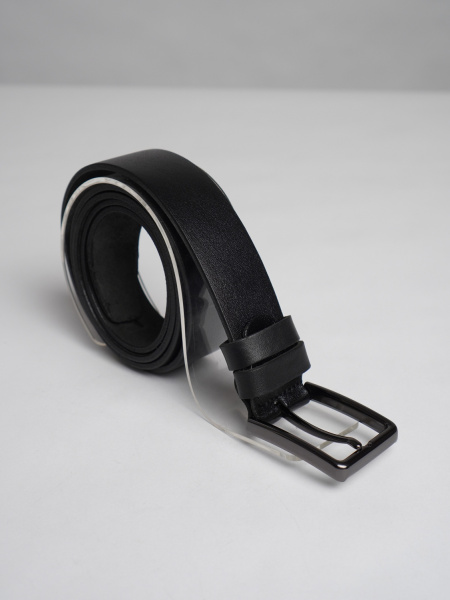 фото 453-08  Ремень мужской DG черный